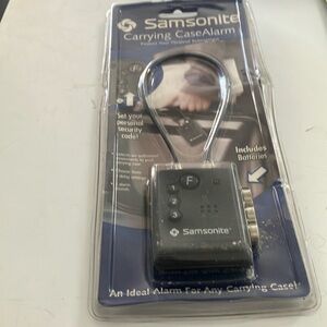 Samsonite luggage lock